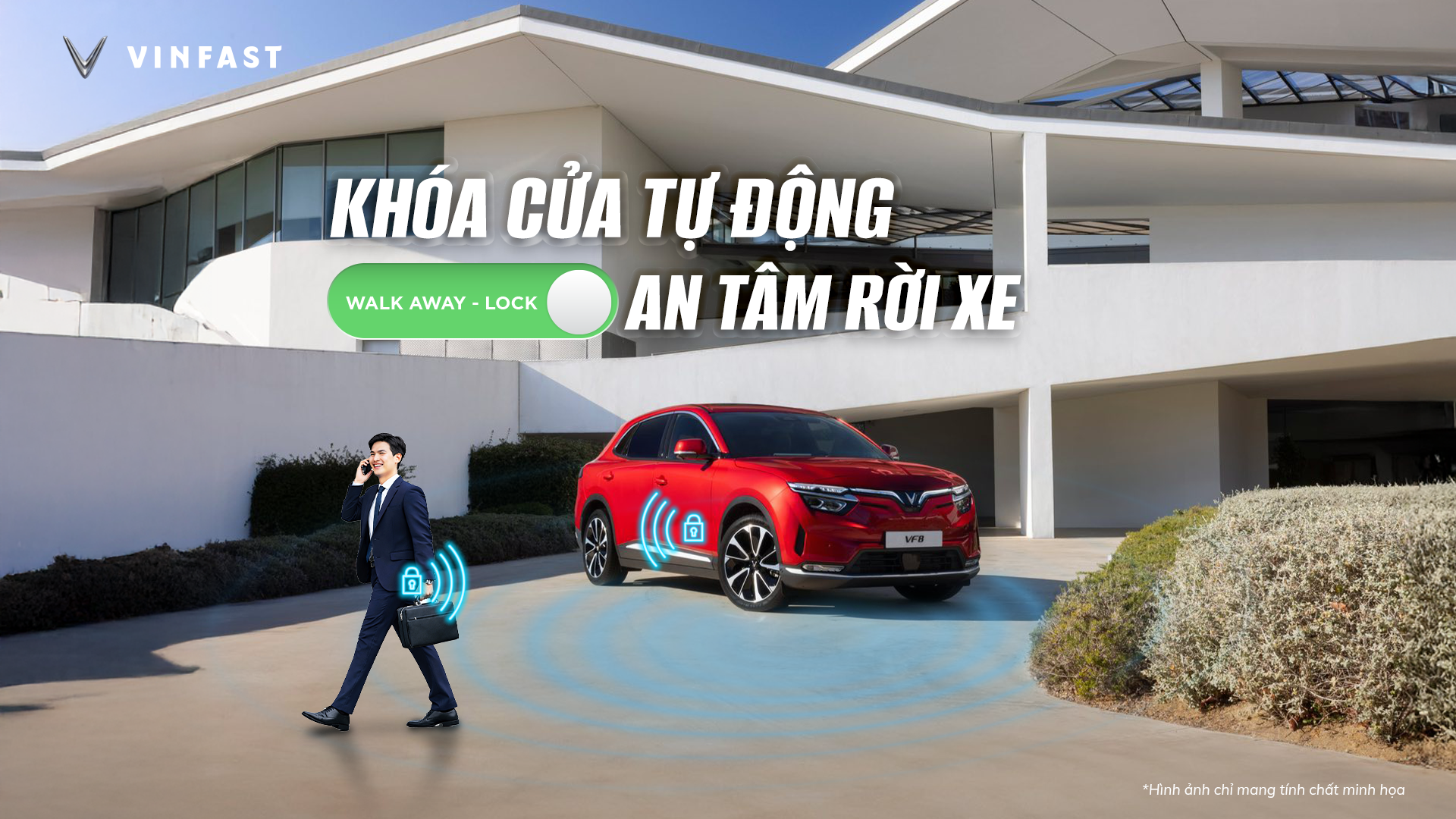 TRẢI NGHIỆM TÍNH NĂNG TỰ ĐỘNG KHÓA CỬA 